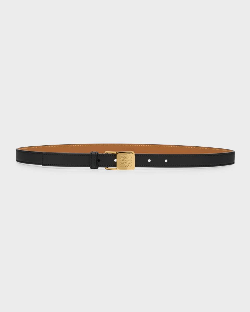 Amazona Padlock Leather & Brass Belt